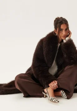 Long Faux Fur Coat