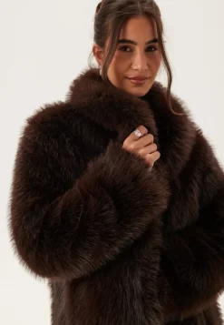 Long Faux Fur Coat