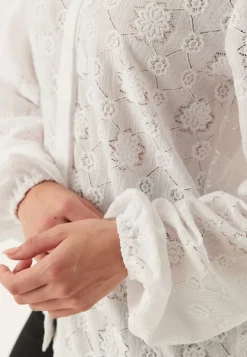 Long Sleeve Button Blouse