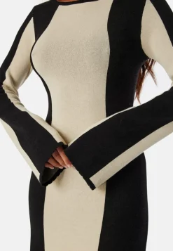 Long Sleeve Knitted Dress