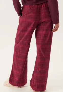 Ls Tee Flannel Pant Set