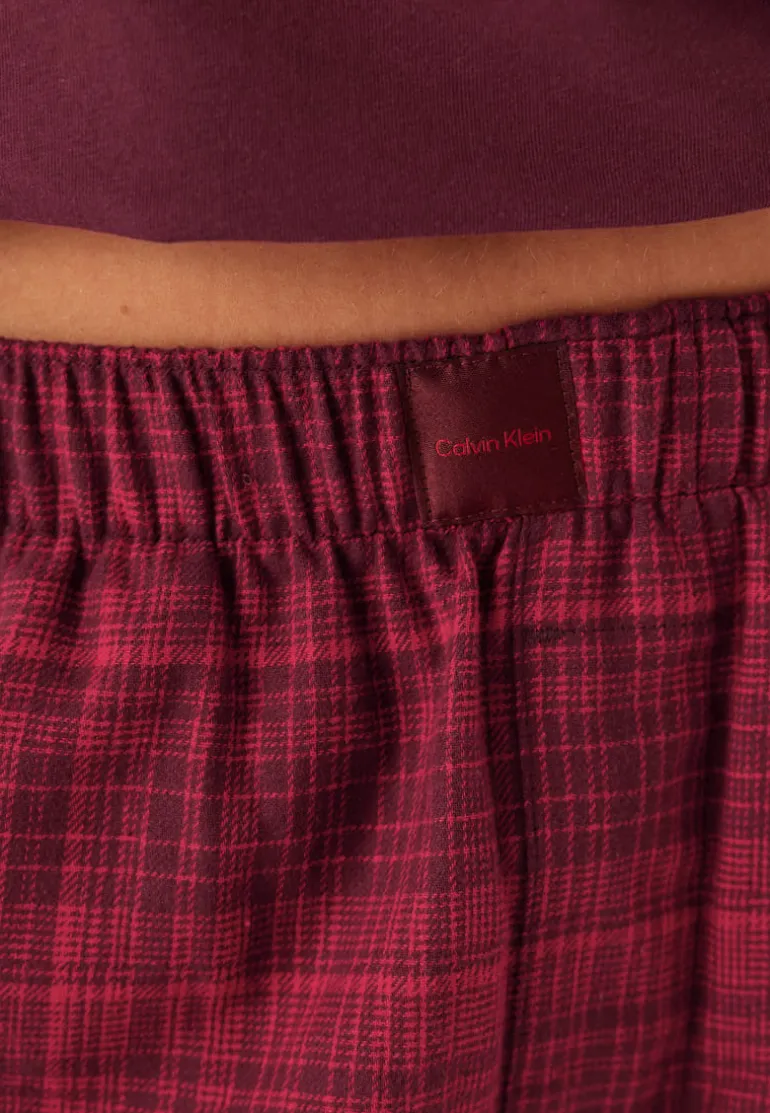 Ls Tee Flannel Pant Set