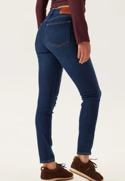 Mid Rise Skinny Blue Orbit