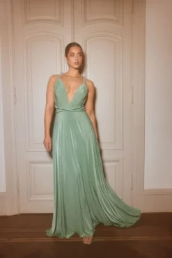Multi Tie Maxi Dress