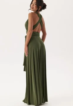 Multi Tie Maxi Dress Split