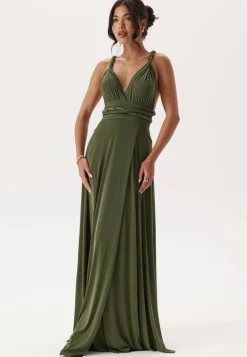 Multi Tie Maxi Dress Split