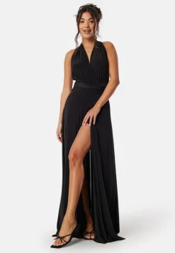 Multi Tie Maxi Dress Split