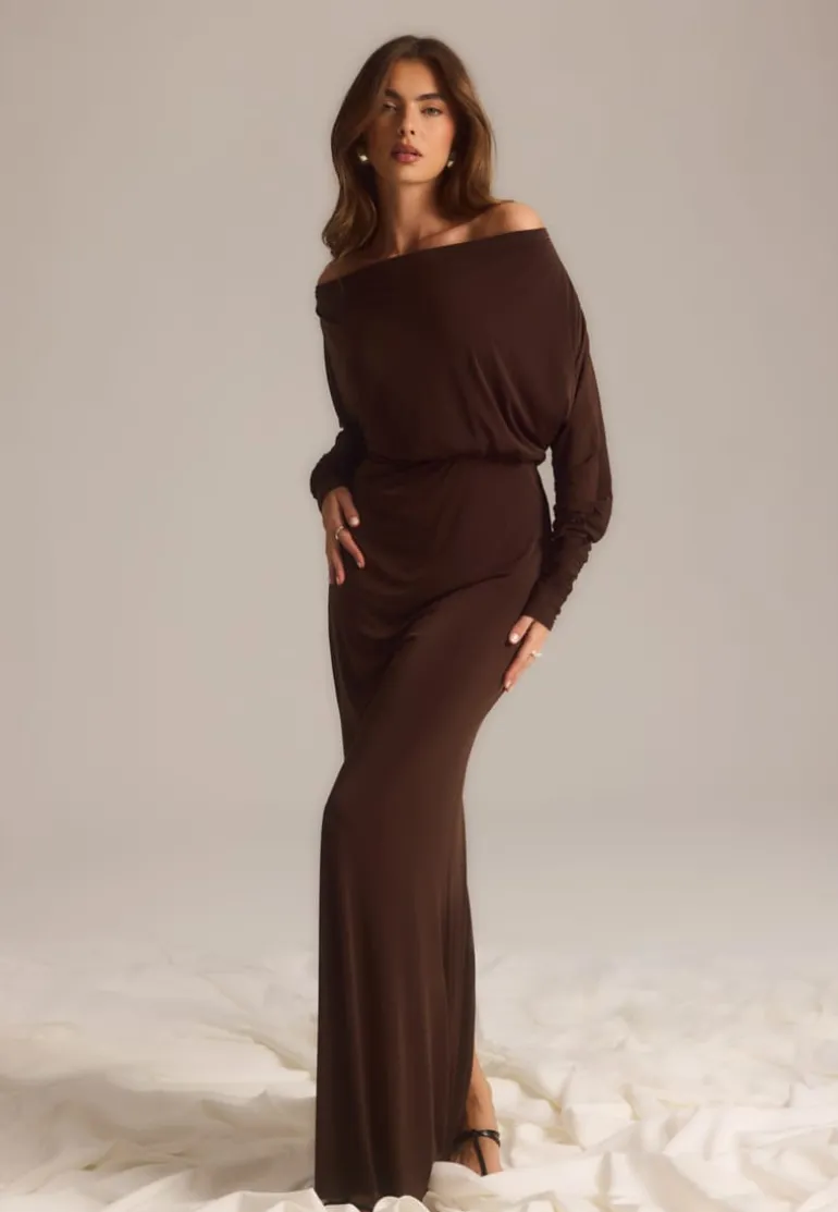 Multi Way Long Sleeve Maxi Dress