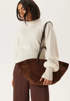 Nola Suede Handbag