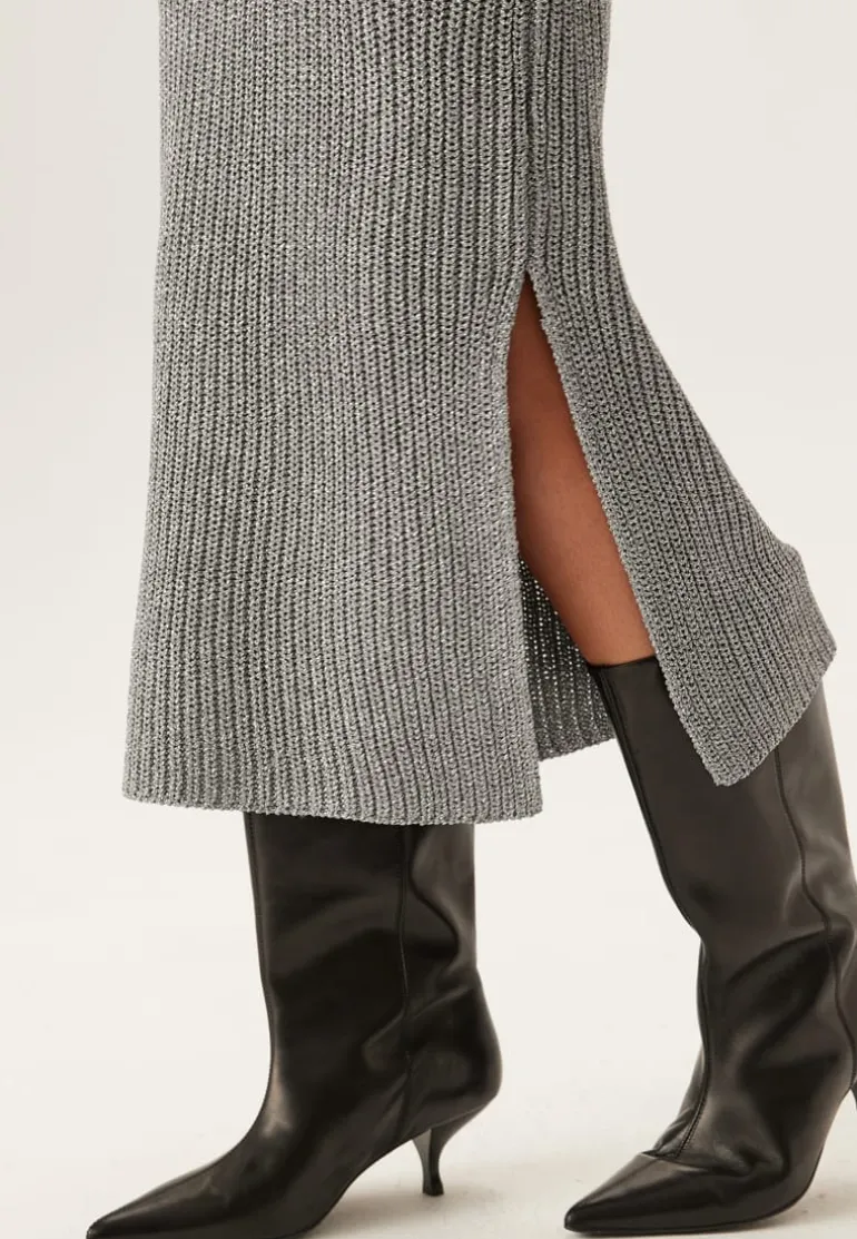 Objkora Knit Mw Re Skirt