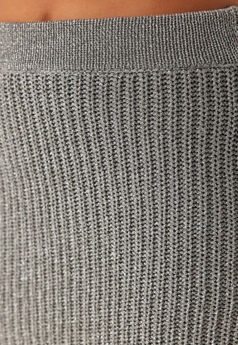 Objkora Knit Mw Re Skirt