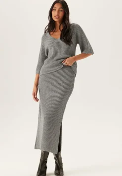 Objkora Knit Mw Re Skirt