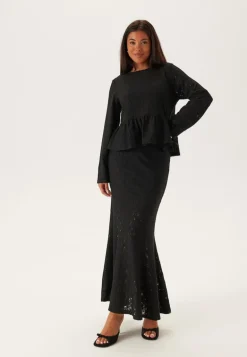 Objlaila L/S Re Tie Top