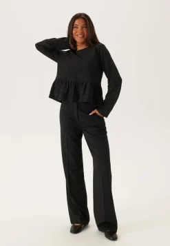 Objlaila L/S Re Tie Top