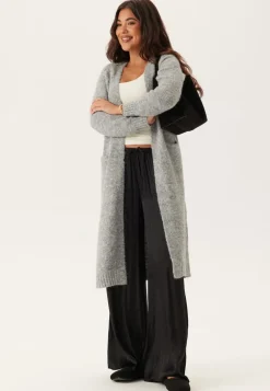 Objmilu Ls Lo Long Knit Cardig