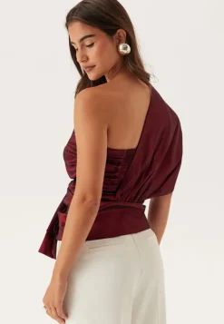 One Shoulder Bow Top