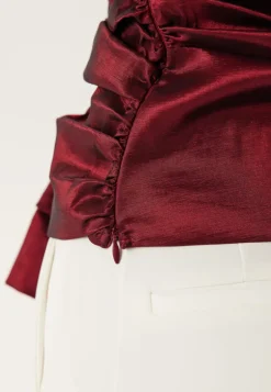 One Shoulder Bow Top