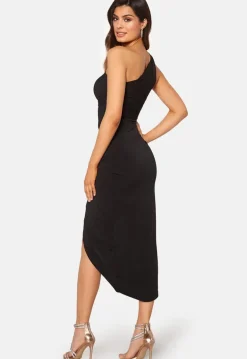 One Shoulder Rouch Dress