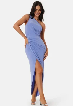 One Shoulder Rouch Dress