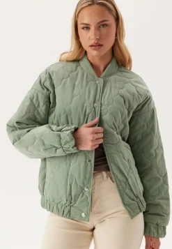 Onlaime L/S CORD QUILT JACKET