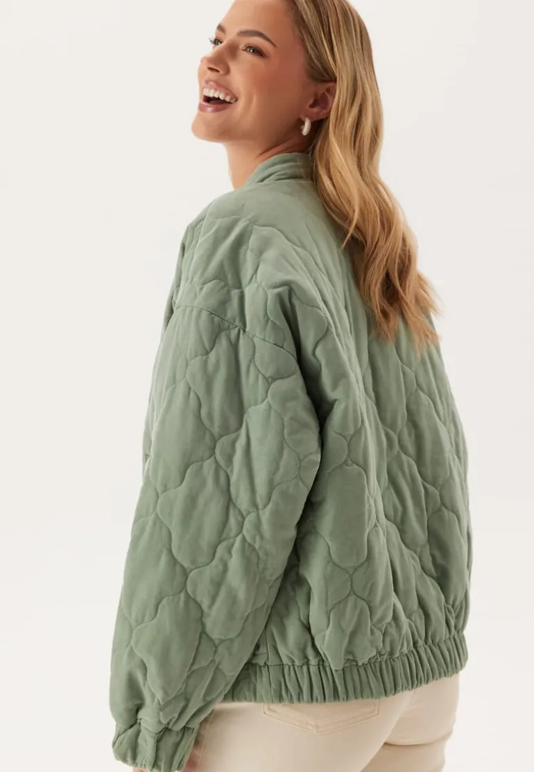 Onlaime L/S CORD QUILT JACKET