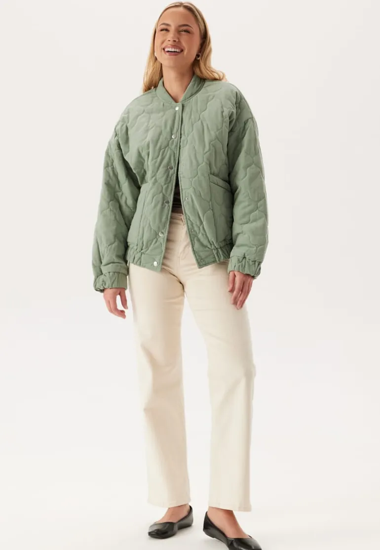 Onlaime L/S CORD QUILT JACKET