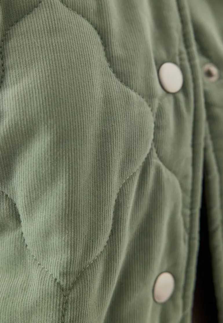 Onlaime L/S CORD QUILT JACKET