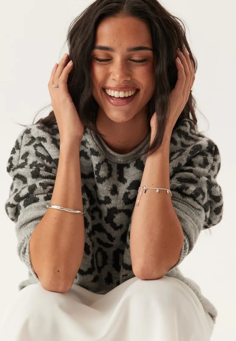 Onljade Animal Ls O-neck Knt