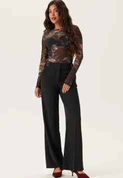 Onlkaya Life Ls Ruching Mesh T