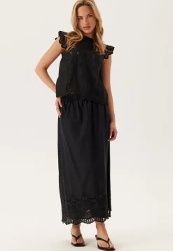 Onllou Life Emb Long Skirt