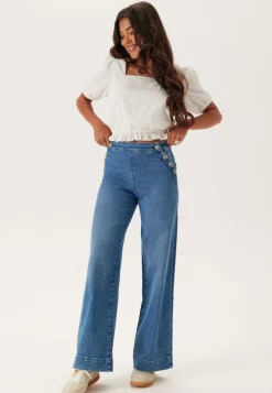 Onlmadison Hw Button Wide Dnm