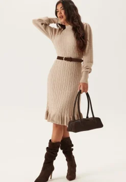 Onlnadia Ls Cable Dress Cs Knt