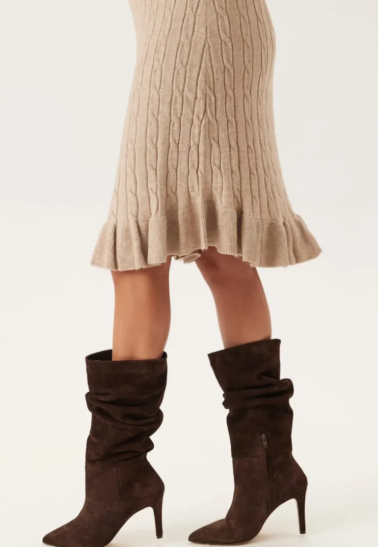 Onlnadia Ls Cable Dress Cs Knt