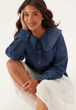 Onlnala L/S COLLAR DNM COLLAR