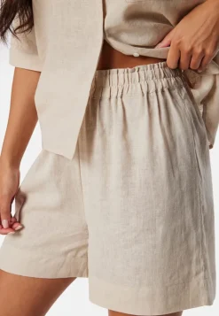 Onltokyo Linen Blend Shorts
