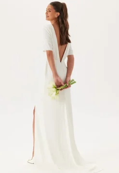 Open Back Wedding Gown