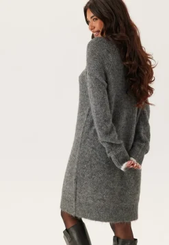 Pcivy Ls Contrast Knit Dress