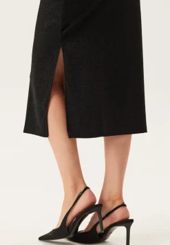 Pcjina Ls Boatneck Midi Dress