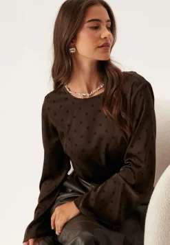 Pcjytta Ls Satin Top