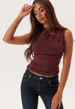 Pcmadison Sl Draped Top
