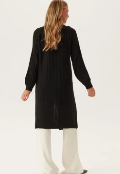 Pcmaggy Ls Long Knit Cardigan