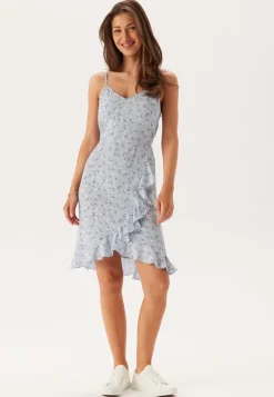 Pcnya Strap Flounce Dress