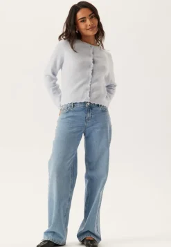 Pcrath Ls O-neck Knit Cardigan