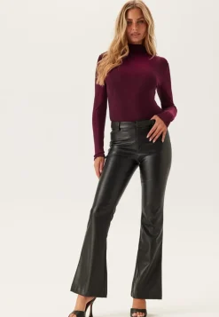 Pcsandra Ls Mockneck Top