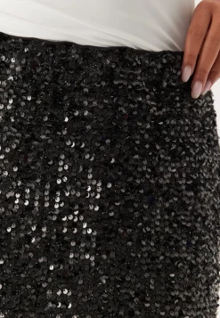 Pcserena Sequin Hw Midi Skirt