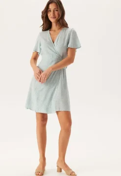 Pctala New Ss Wrap Dress