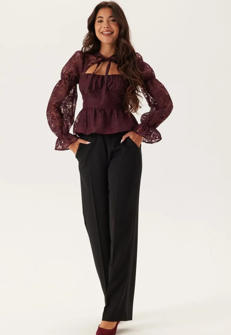 Peplum Blouse