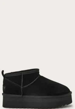 Platform Winter Boot In Suede