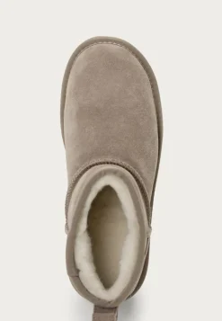 Platform Winter Boot In Suede