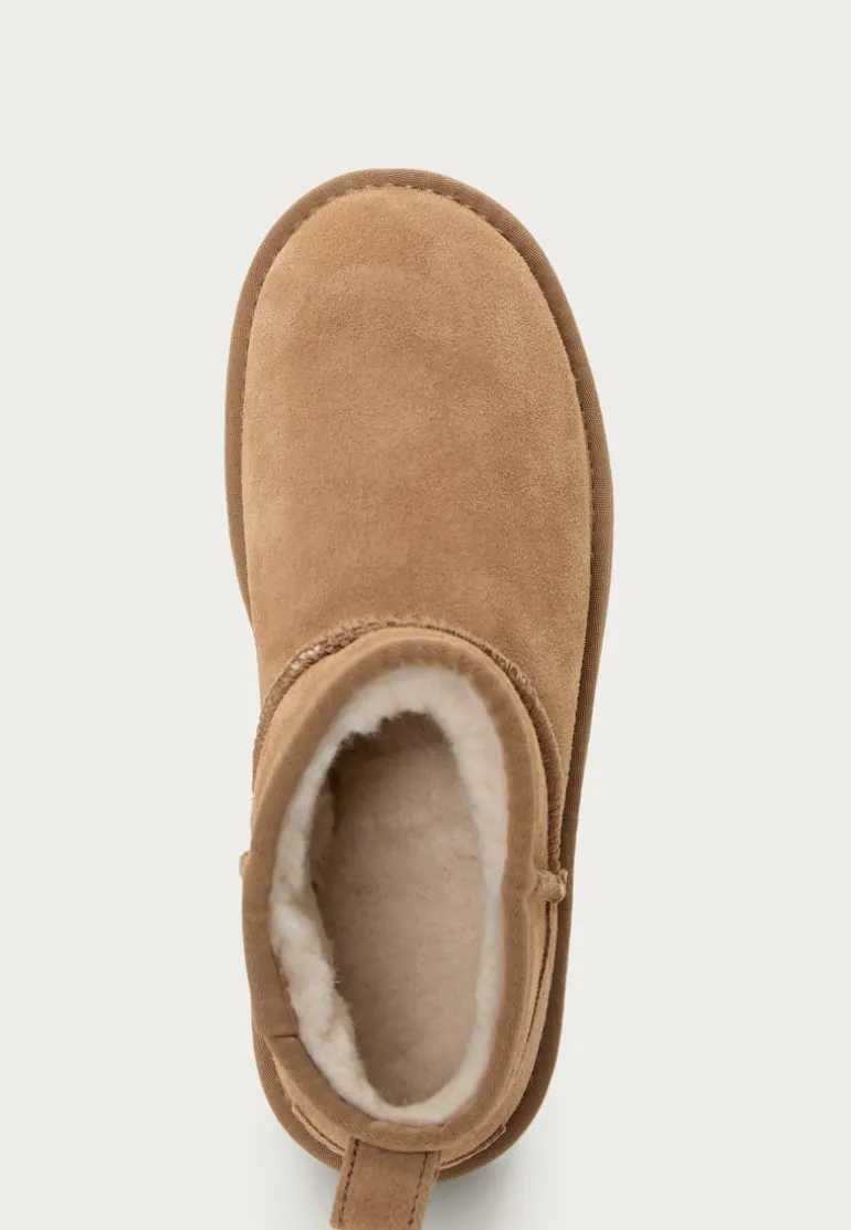 Platform Winter Boot In Suede